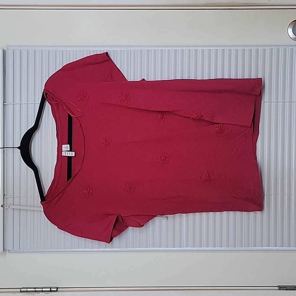 Elle Raspberry short-sleeve tee XL
